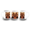 TAZA FOTOLUMINISCENTE Nezuko Guardianes de la noche cazador demonios carmesi BRILLA OSCURIDAD
