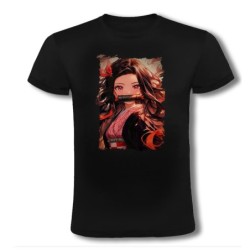 CAMISETA NEGRA Nezuko...