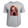 CAMISETA GRIS MEZCLA Nezuko Guardianes de la noche cazador demonios carmesi moda verano personalizada