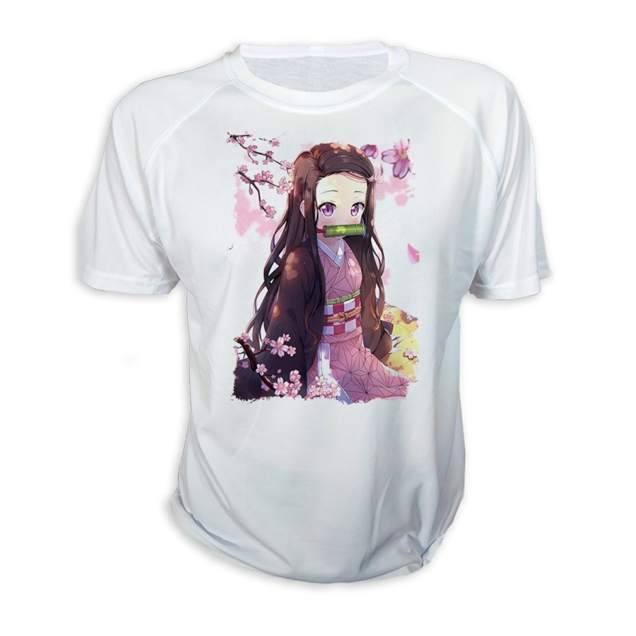 CAMISETA kimetsu no yaiba nezuko cazador demonios carmesi personalizada