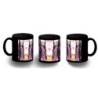 TAZA COMPLETAMENTE NEGRA kimetsu no yaiba nezuko cazador demonios carmesi personalizada
