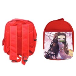 PACK MOCHILA ROJA Y ESTUCHE...