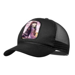 GORRA NEGRA CON REJILLA...