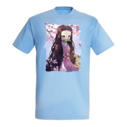 CAMISETA AZUL CIELO kimetsu...