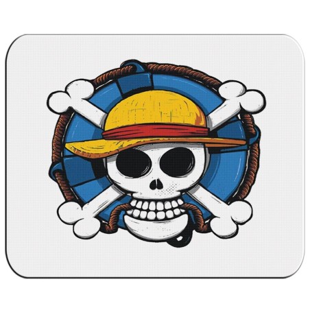 ALFOMBRILLA One piece logo calavera barco pirata luffy pc raton personalizada