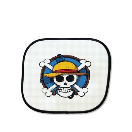 PARASOL One piece logo calavera barco pirata luffy personalizado coche