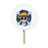 ABANICO ESTILO PAI PAI One piece logo calavera barco pirata luffy moda primavera verano elegante