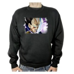 SUDADERA NEGRA Vegeta galik...