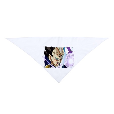 PAÑOLETA GRANDE TRIANGULAR SUAVE Vegeta galik canon kamehameha ssj blue formas majin moda cuello fiestas