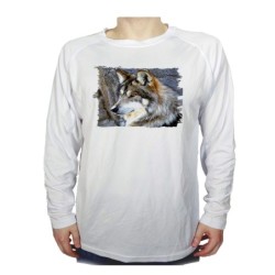 CAMISETA MANGA LARGA lobo...