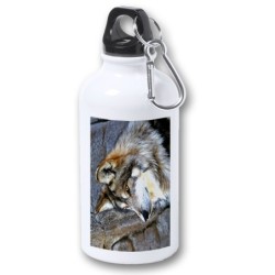 BIDON 400ML METALICO lobo...