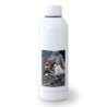 BIDON 500 ML ACERO INOXIDABLE lobo gris animal salvaje feroz mascota bosque deporte deportivo botella senderismo