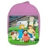 MOCHILA ROSA SERIE ANTIGUA DE HEIDI ANIME escolar personalizado picnic excursión deporte