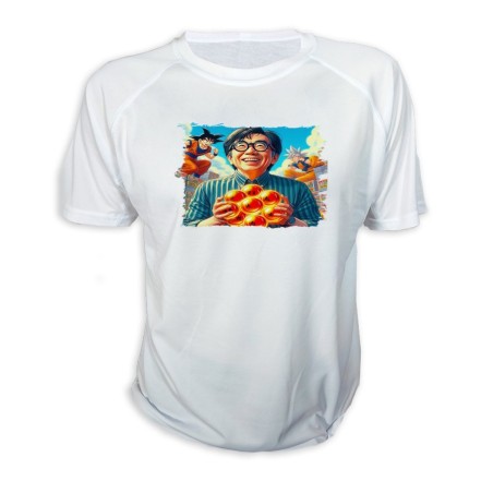 CAMISETA akira toriyama dragon bolas bola goku arale dai personalizada