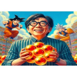 TAZA MÁGICA akira toriyama dragon bolas bola goku arale dai personalizada