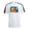 CAMISETA TÉCNICA FRANJA MANGAS NEGRA akira toriyama dragon bolas bola goku arale dai personalizada