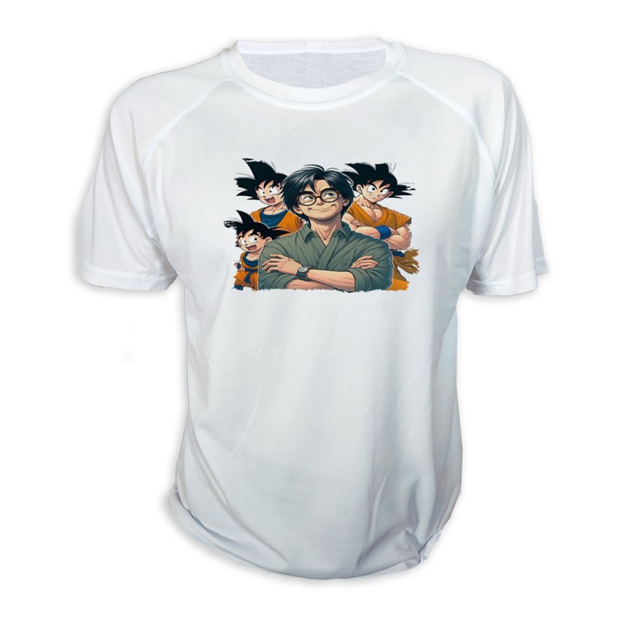 CAMISETA akira toriyama goku chico super guerrero z saiyan personalizada