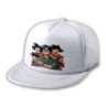 GORRA 5 PANELES REDECILLA TRASERA akira toriyama goku chico super guerrero z saiyan estilo rapero