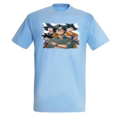 CAMISETA AZUL CIELO akira...