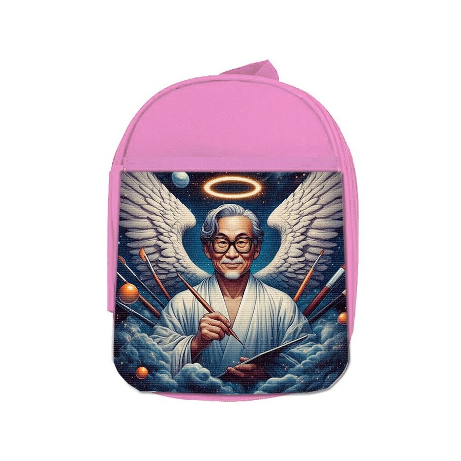 MOCHILA ROSA akira toriyama dios manga serie anime dragon bola escolar personalizado picnic excursión deporte