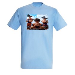 CAMISETA AZUL CIELO akira...