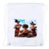 MOCHILA DE CUERDAS (SELECCIONE CANTIDAD) akira toriyama padre serie goku saijajin guerrero z playa piscina excursion