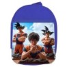 MOCHILA AZUL akira toriyama padre serie goku saijajin guerrero z escolar personalizado picnic excursión deporte