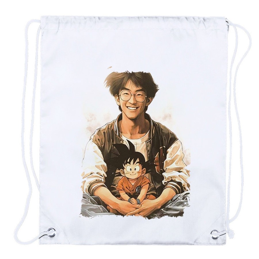 MOCHILA DE CUERDAS (SELECCIONE CANTIDAD) akira toriyama mangaka padre goku chico serie playa piscina excursion