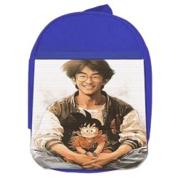 MOCHILA AZUL akira toriyama...