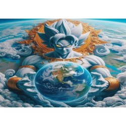 TAZA MÁGICA broly dios god ssj ultra instinto mundo universo z personalizada