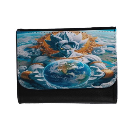 BILLETERA BILLETERO broly dios god ssj ultra instinto mundo universo z unisex negro monedero