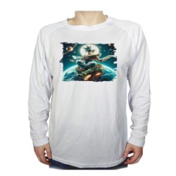 CAMISETA MANGA LARGA goku...