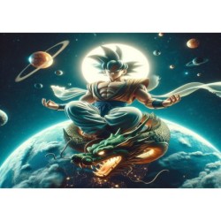 TAZA MÁGICA goku god dios ultra instinto dioses dragon shenron personalizada