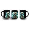 TAZA COMPLETAMENTE NEGRA goku god dios ultra instinto dioses dragon shenron personalizada