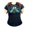 CAMISETA NEGRA MUJER goku god dios ultra instinto dioses dragon shenron oferta personalizada