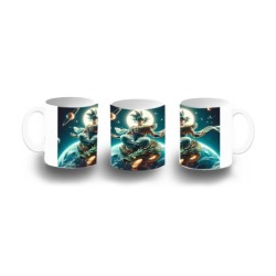 TAZA DE PLASTICO goku god...