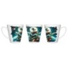 TAZA CÓNICA goku god dios ultra instinto dioses dragon shenron conica personalizada