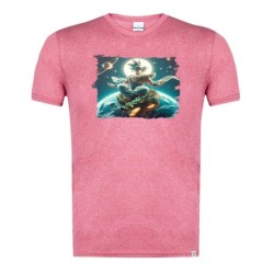 CAMISETA ROJA MEZCLA goku...