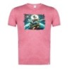 CAMISETA ROJA MEZCLA goku god dios ultra instinto dioses dragon shenron moda verano tshirt