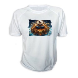 CAMISETA goku god dios blue...