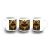 TAZA FOTOLUMINISCENTE goku god dios blue dioses dragon dorado shenron z BRILLA OSCURIDAD