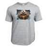 CAMISETA GRIS MEZCLA goku god dios blue dioses dragon dorado shenron z moda verano personalizada