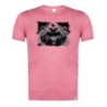 CAMISETA ROJA MEZCLA CON IMAGEN EN TONALIDADES NEGRAS goku god dios blue dioses dragon dorado shenron z tshirt