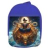 MOCHILA AZUL goku god dios blue dioses dragon dorado shenron z escolar personalizado picnic excursión deporte