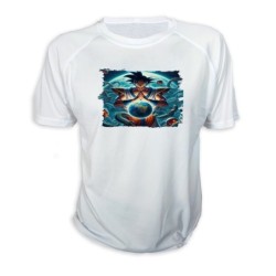 CAMISETA dios goku dragon...