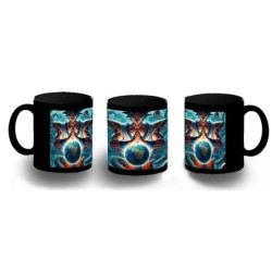 TAZA COMPLETAMENTE NEGRA...