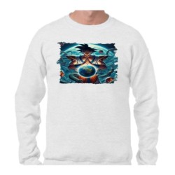 SUDADERA dios goku dragon...