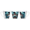 TAZA CÓNICA dios goku dragon shenron z bola dioses god super conica personalizada