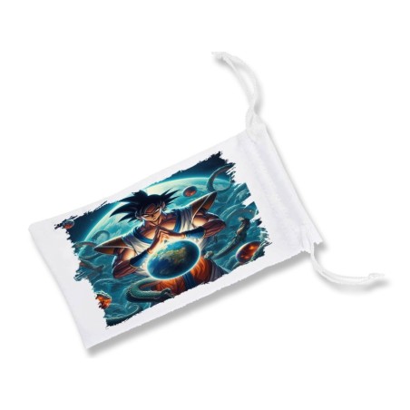 FUNDA BOLSA MULTIUSOS dios goku dragon shenron z bola dioses god super gafas dados rol personalizada color