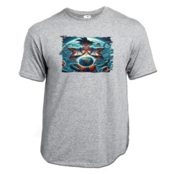 CAMISETA GRIS MEZCLA dios...